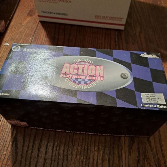 Vintage 1996 Action Premium Nascar Steve Grissom Die Cast Race Car - Picture 4 of 7